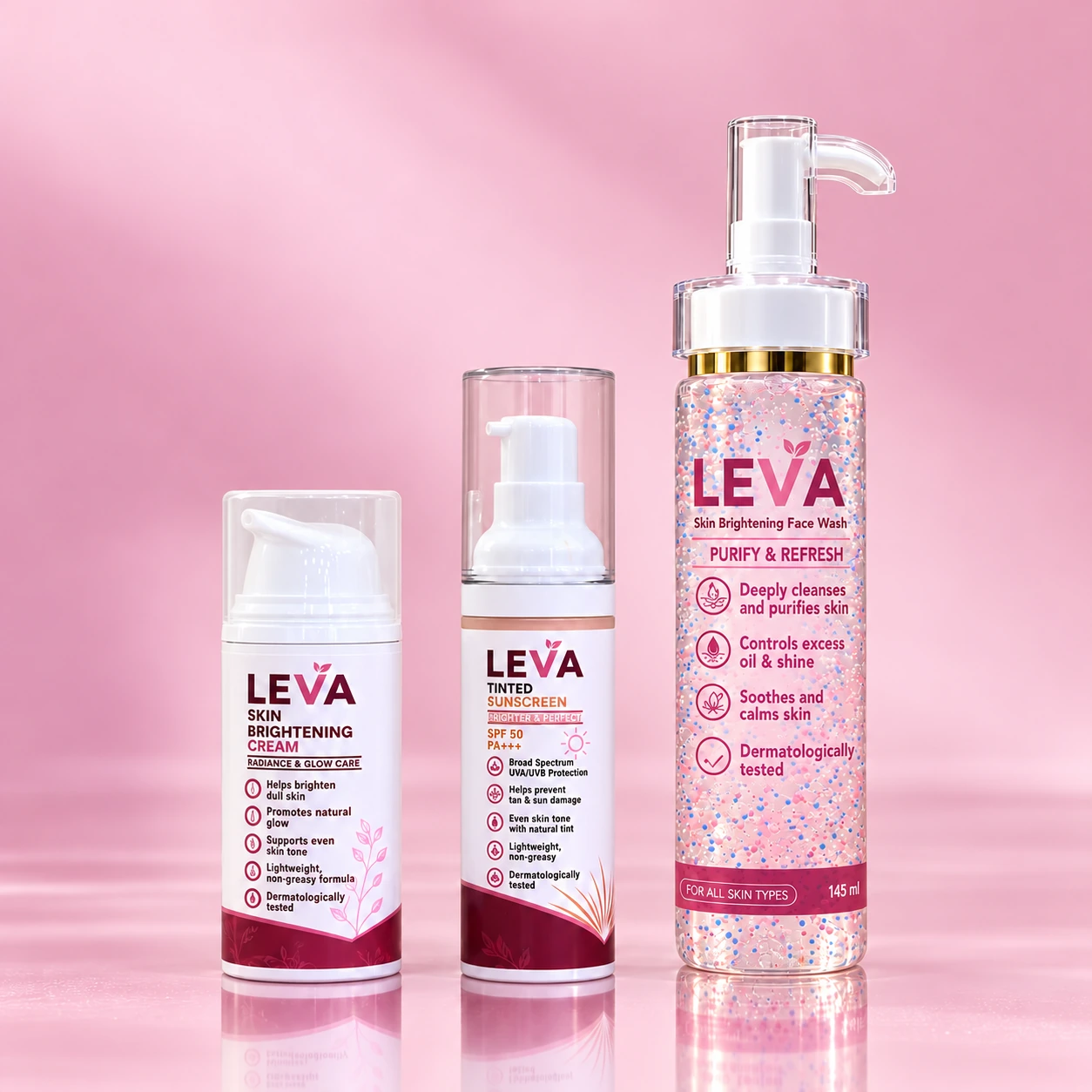 The Complete Ritual with its included LEVA products
